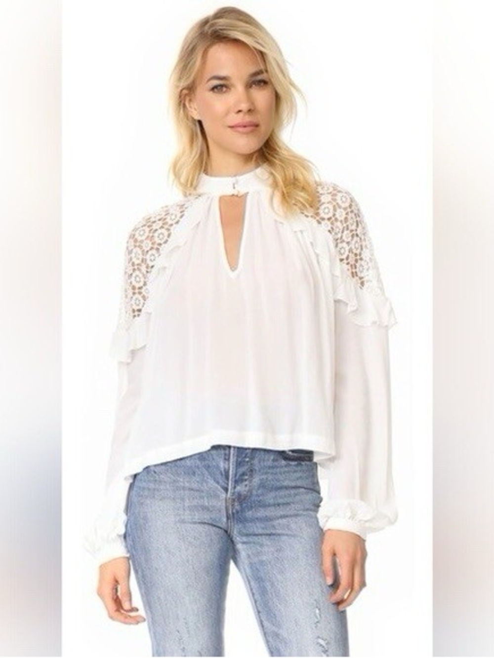 Free People Little Bit of Love Top size M